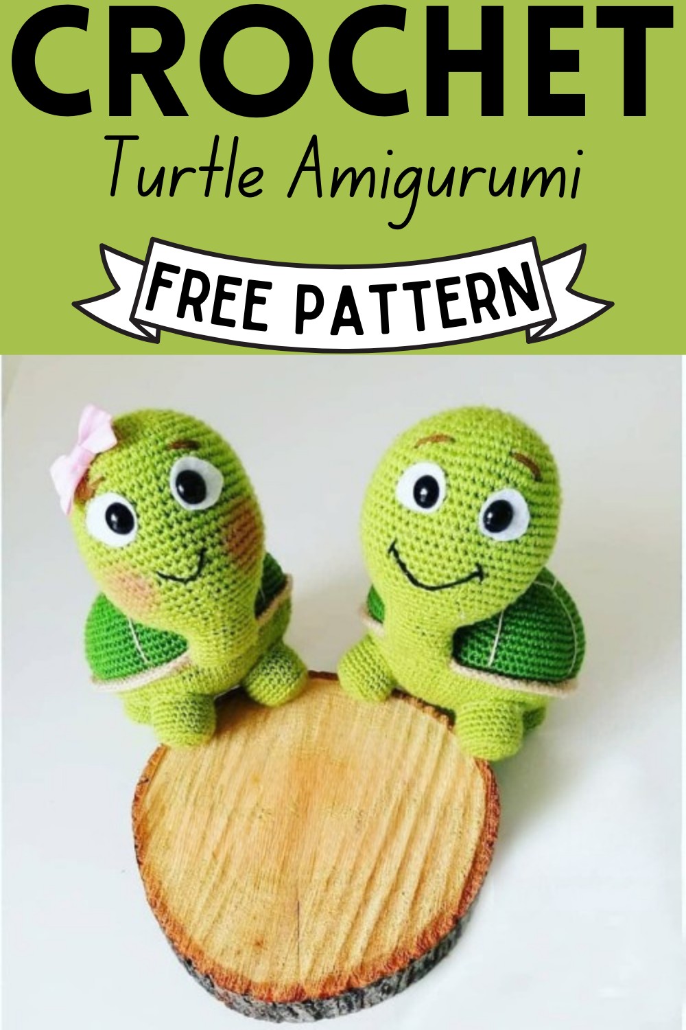 Crochet Turtle Amigurumi Pattern