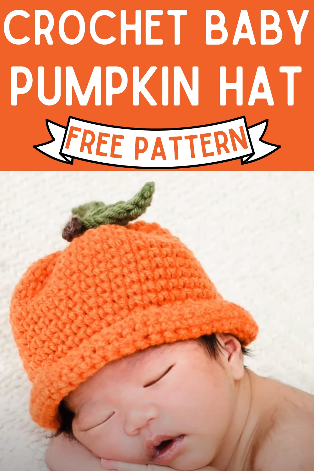 Crochet Baby Pumpkin Hat