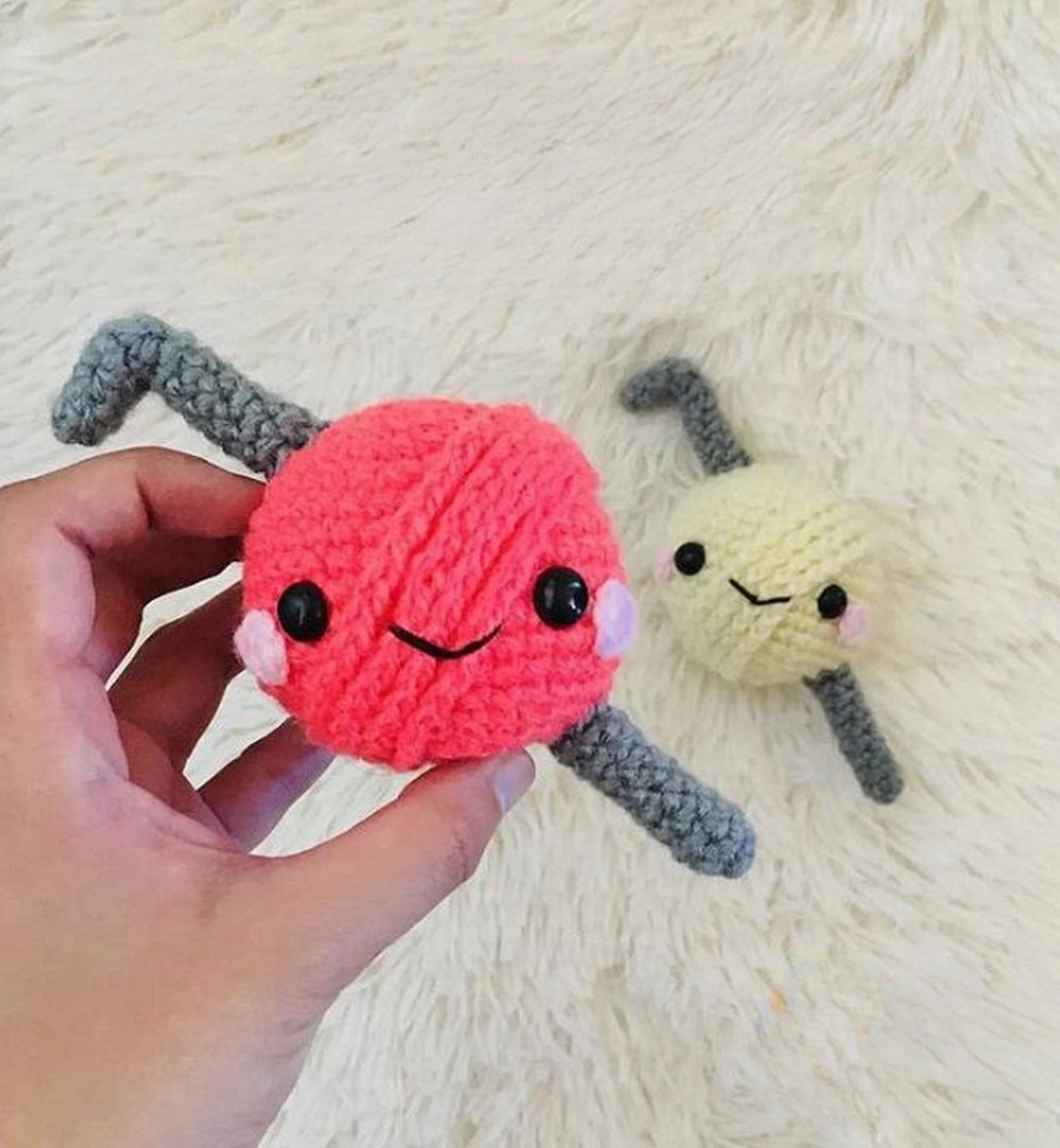 Crochet Ball Of Yarn And Crochet Hook