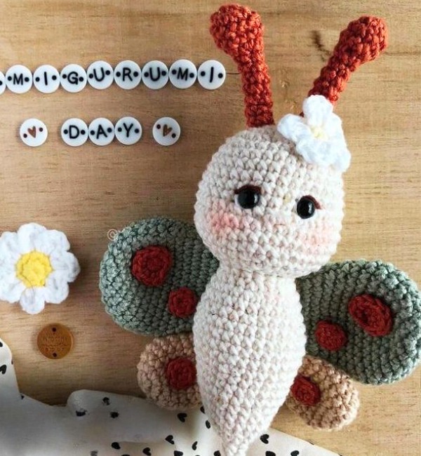 Crochet Butterfly Amigurumi Pattern Step By Step