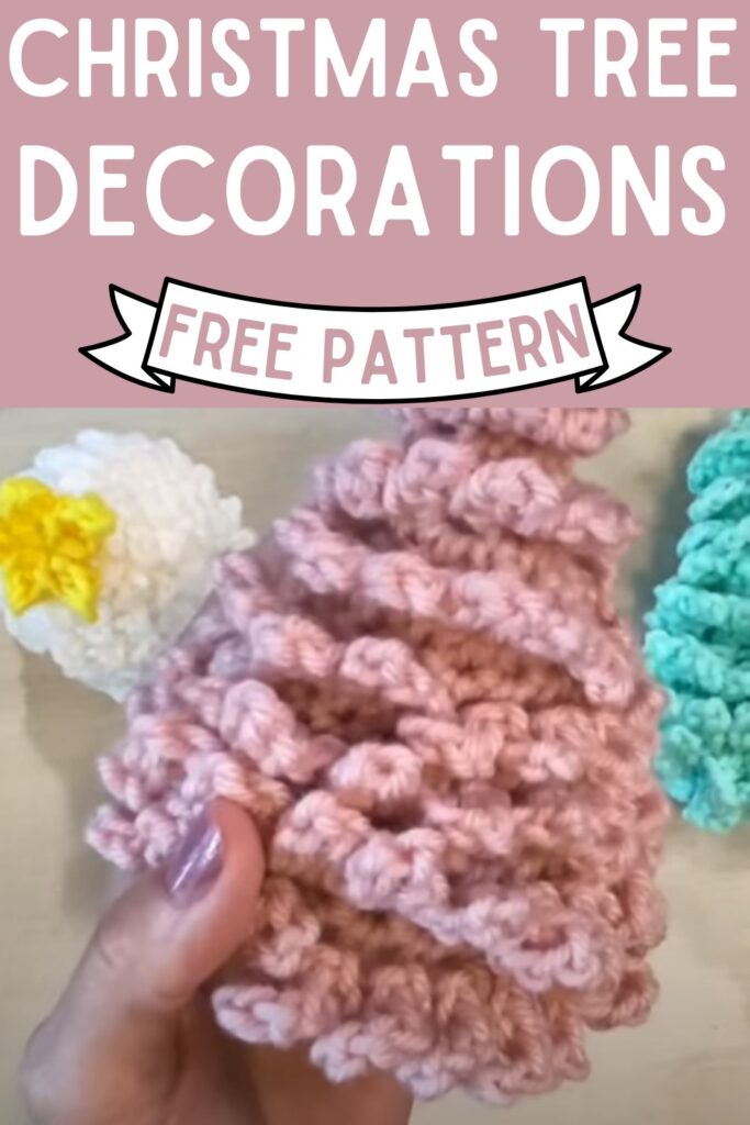 Crochet Christmas Tree Patterns For Festive Home Decor - Clairea Belle ...