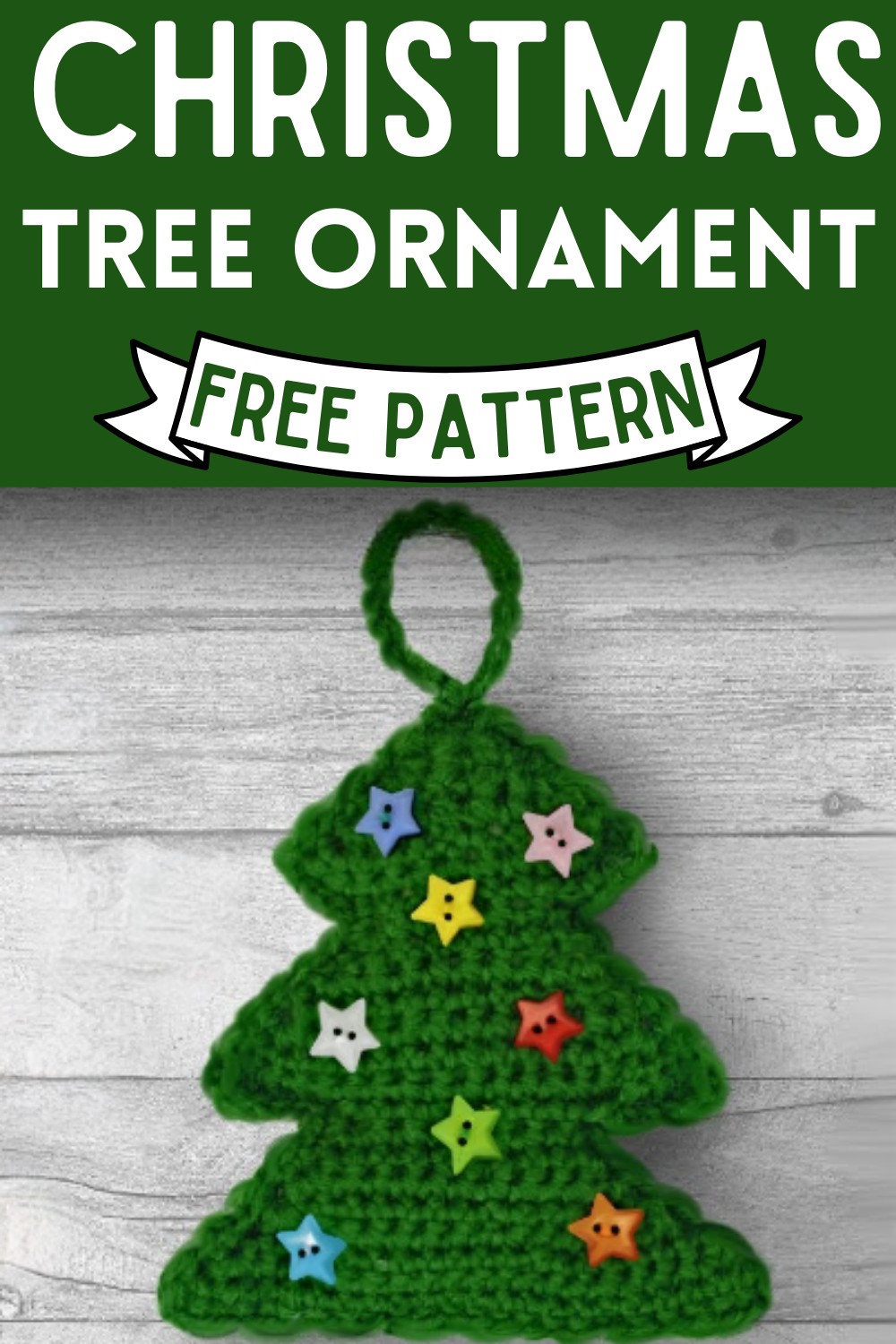 Crochet Christmas Tree Ornament