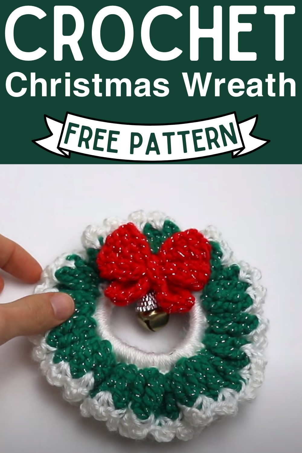 Crochet Christmas Wreath