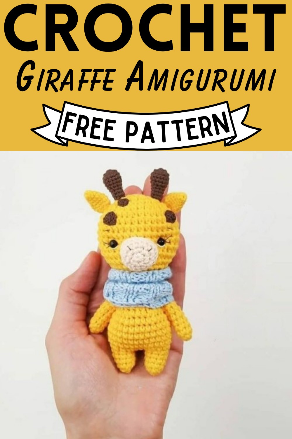 Crochet Giraffe Amigurumi Pattern