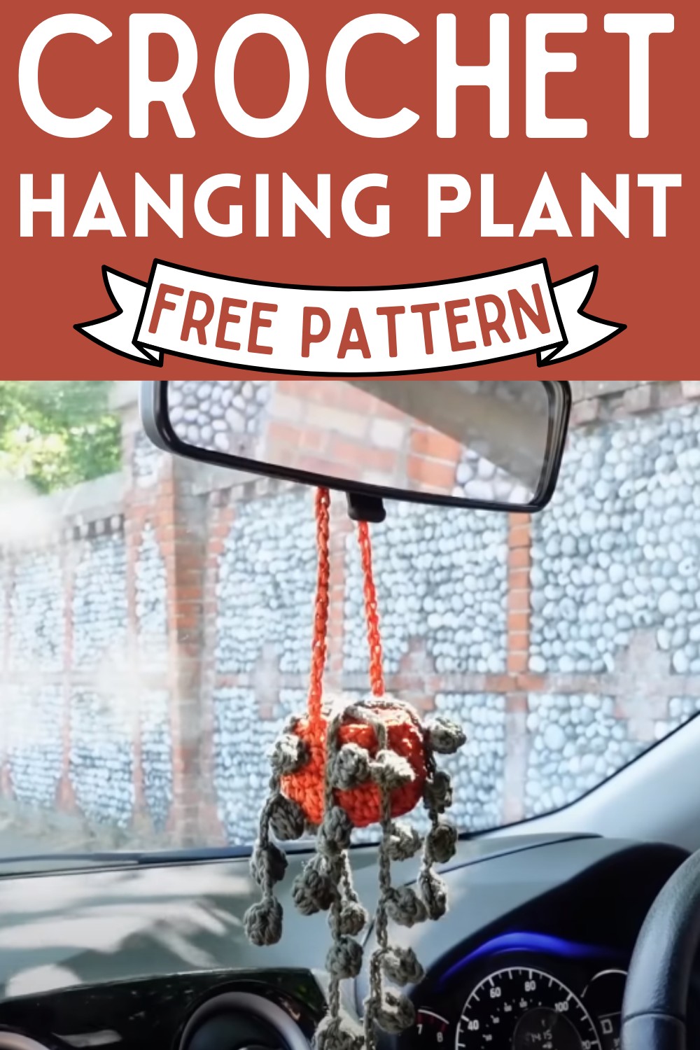 Crochet Hanging Plant