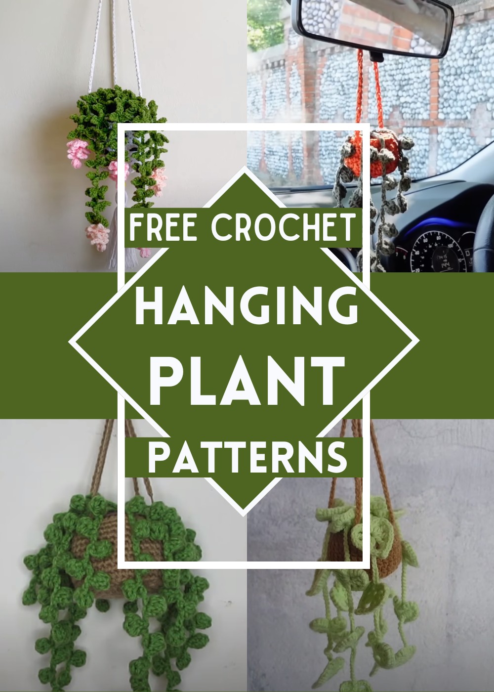 Crochet Hanging Plant Patterns