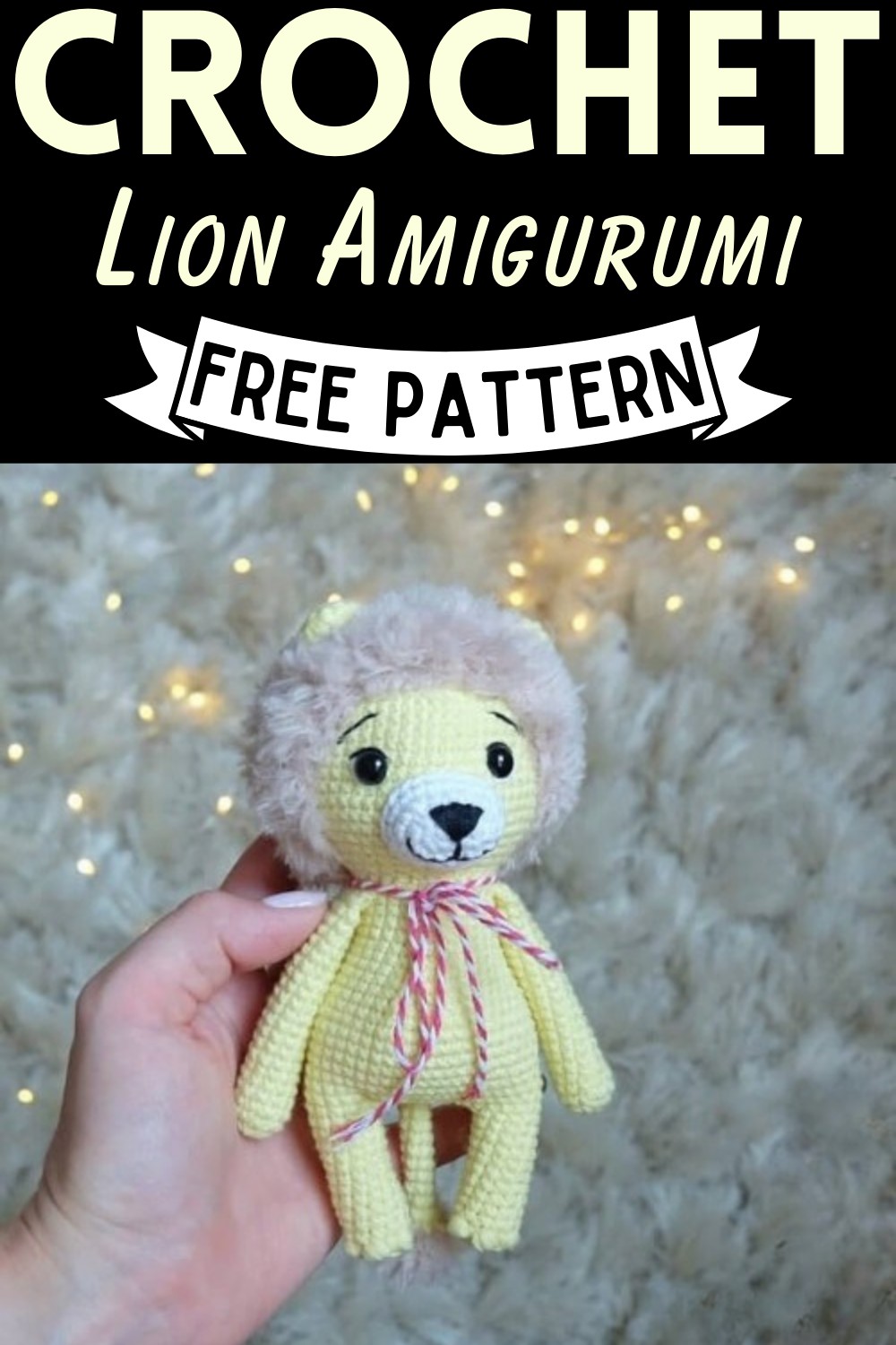 Crochet Lion Amigurumi Pattern
