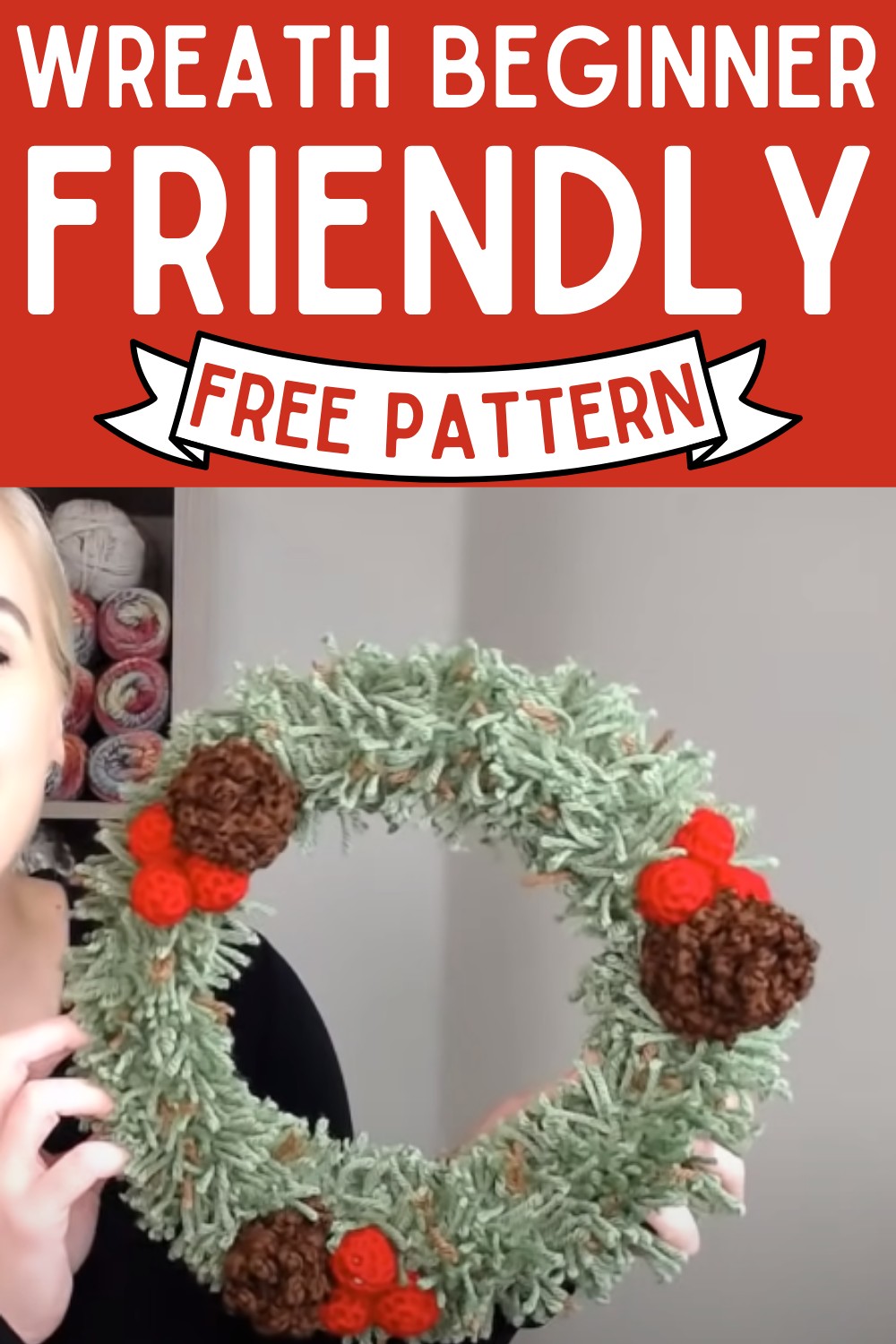 Crochet Wreath Beginner Friendly