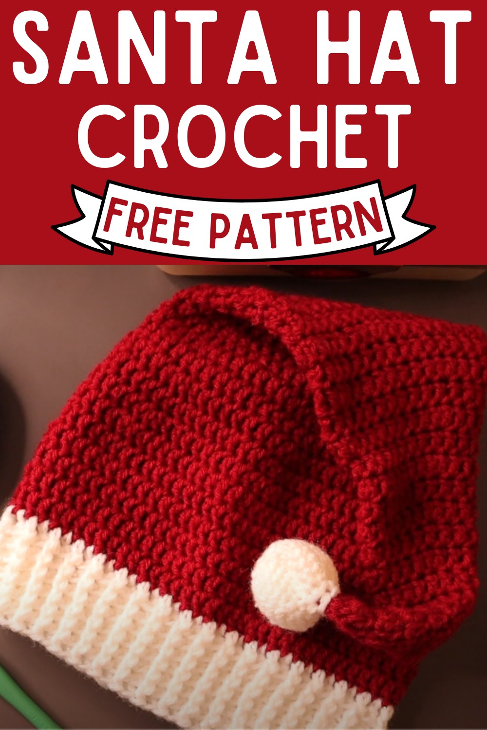 Crochet a Santa Hat