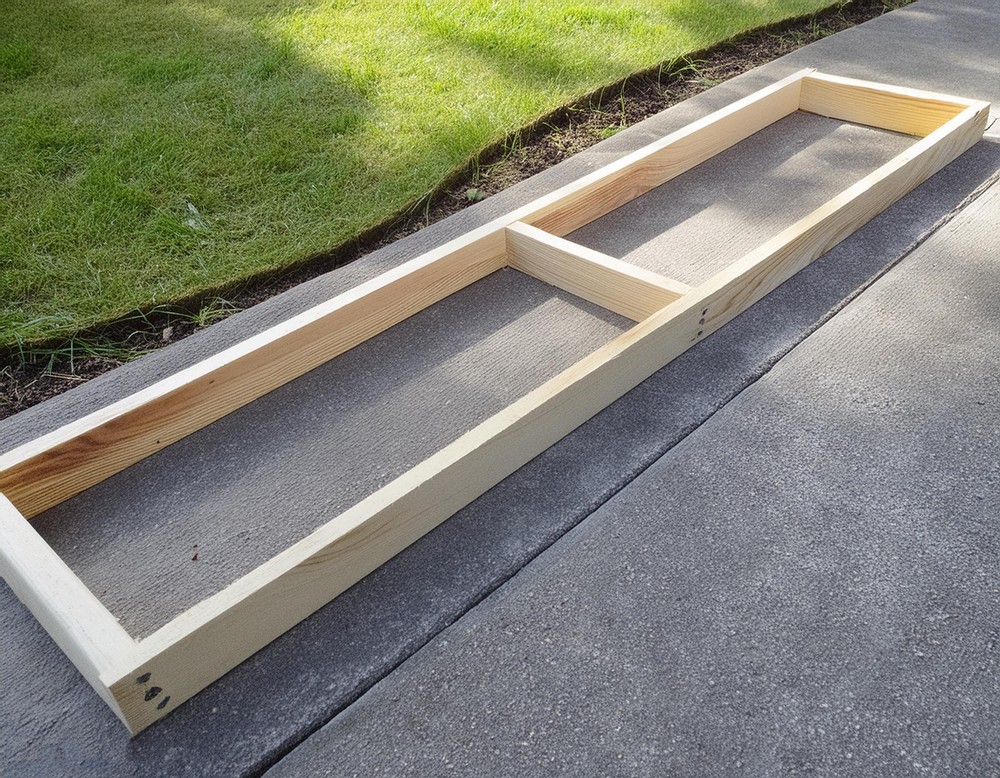 DIY Greenhouse Growing Bench 2