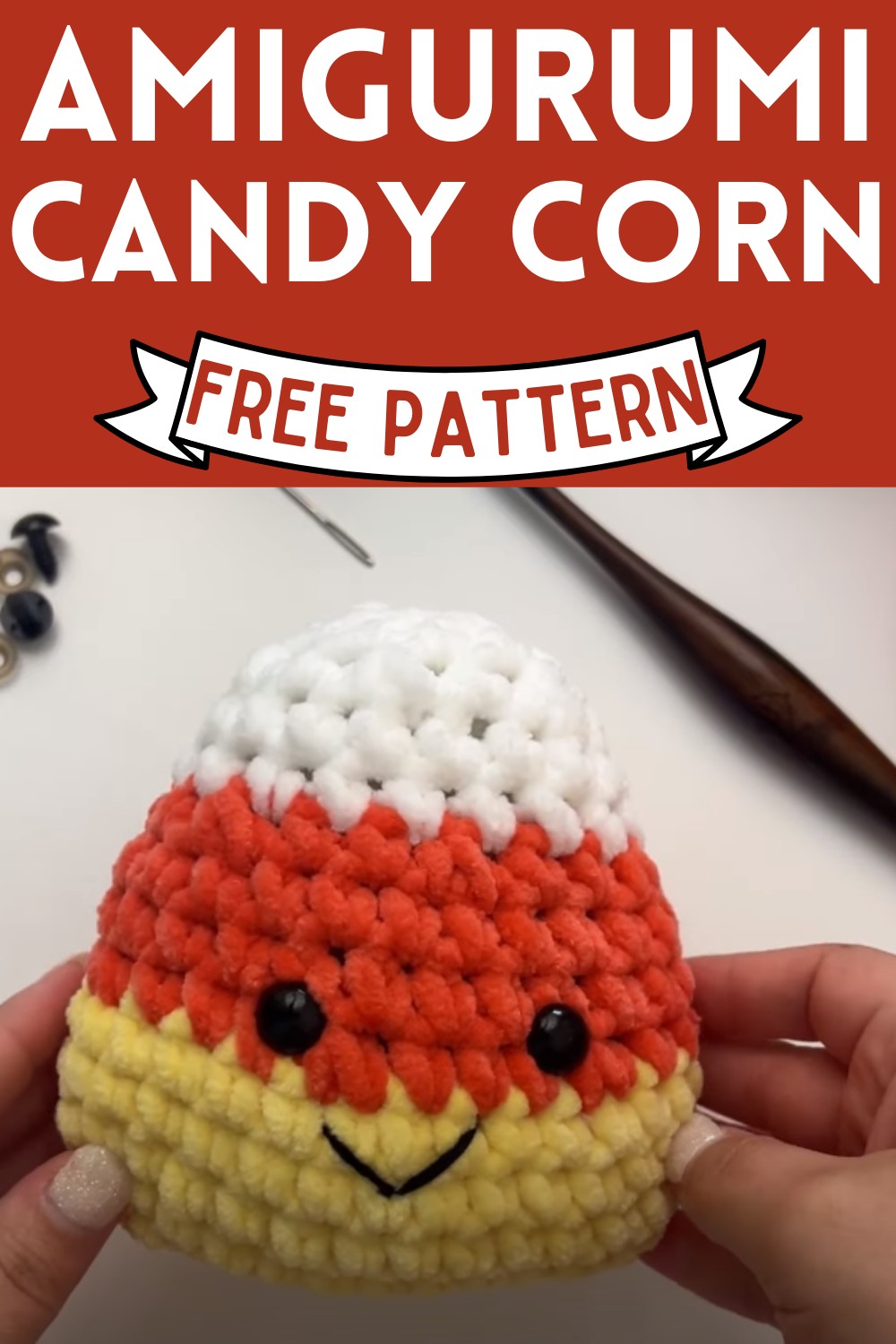 Easy Amigurumi Candy Corn