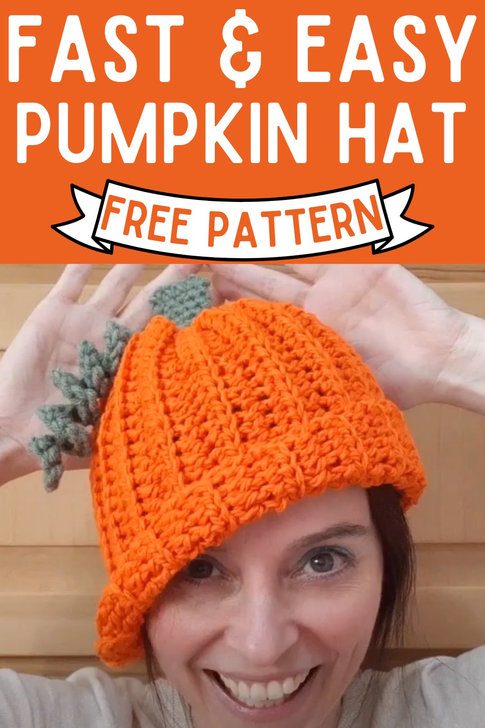 Fast & Easy Pumpkin Hat