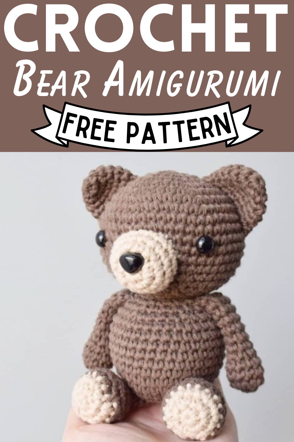 Free Crochet Bear Amigurumi Pattern