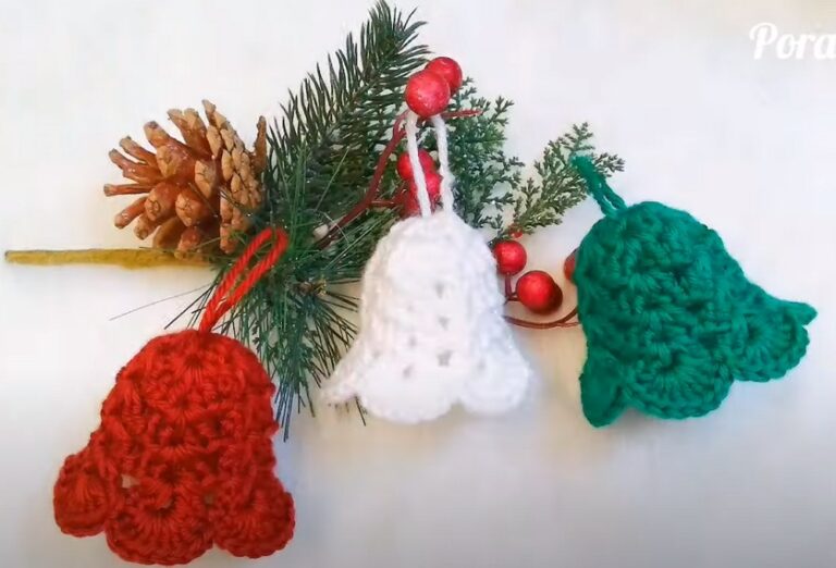 Free Crochet Christmas Bell