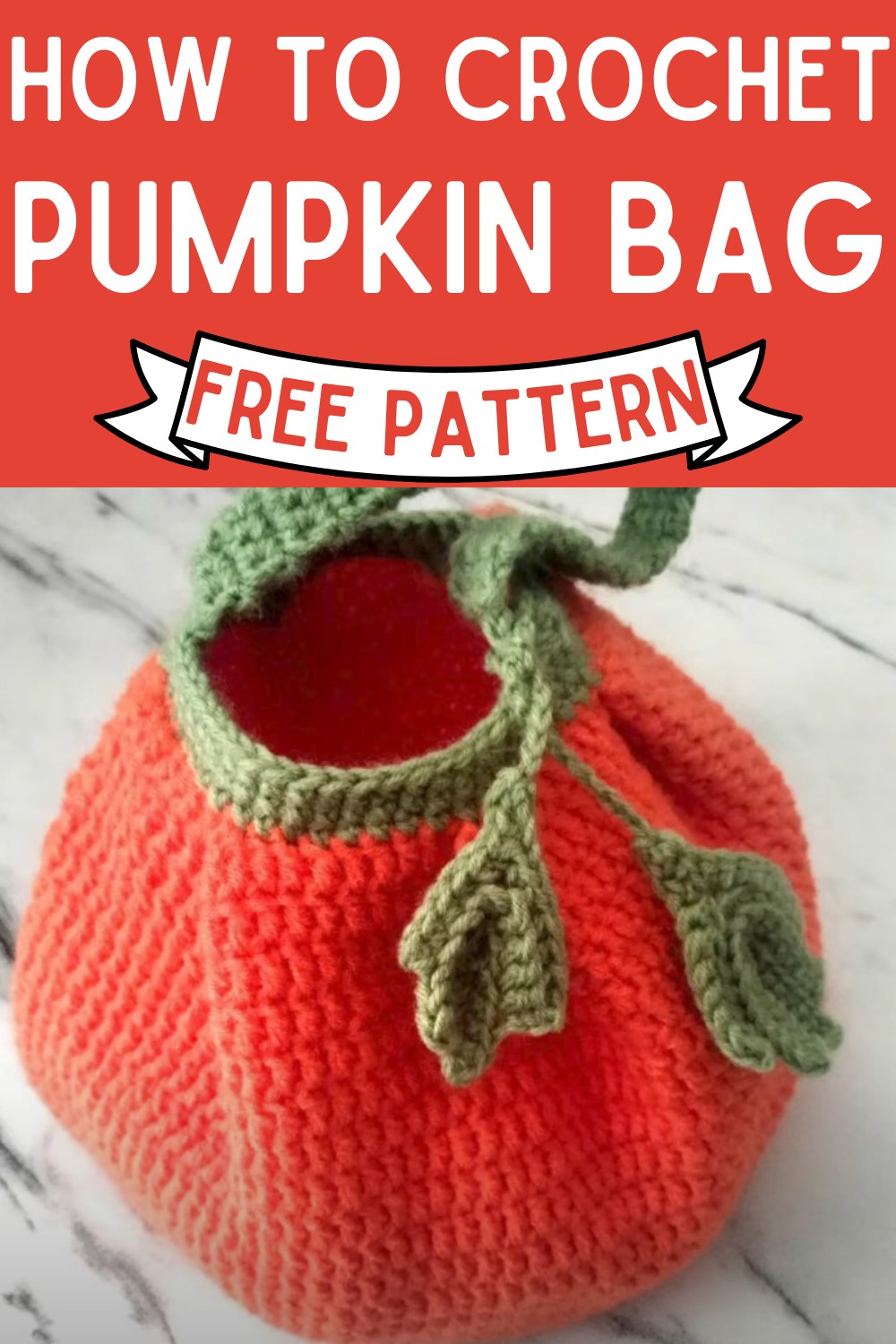 How To Crochet A Pumpkin Bag