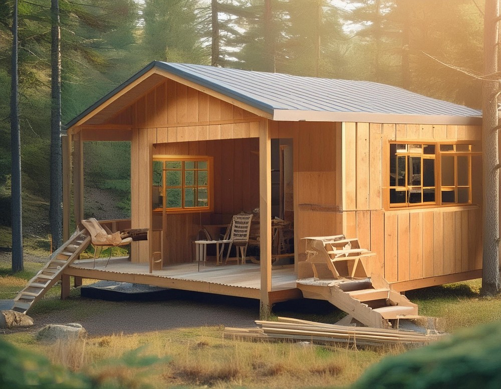 How to Build a 12x20 Cabin on a Budget 1