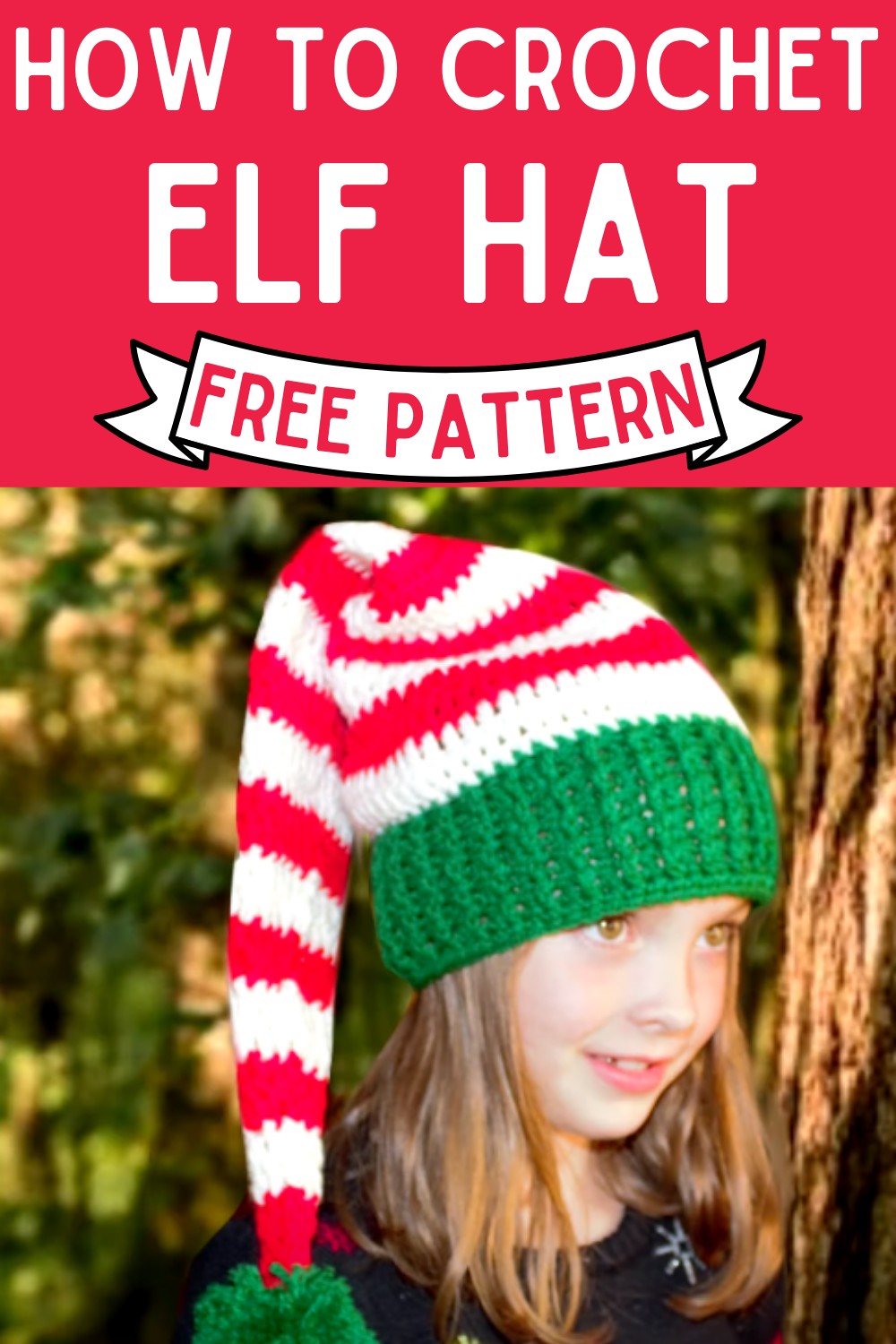 How to Crochet an Elf Hat
