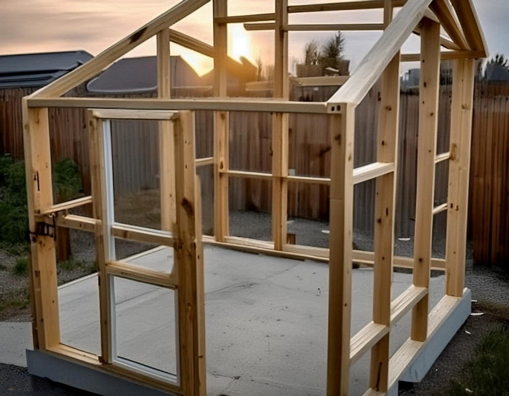 Lean-to Greenhouse 4