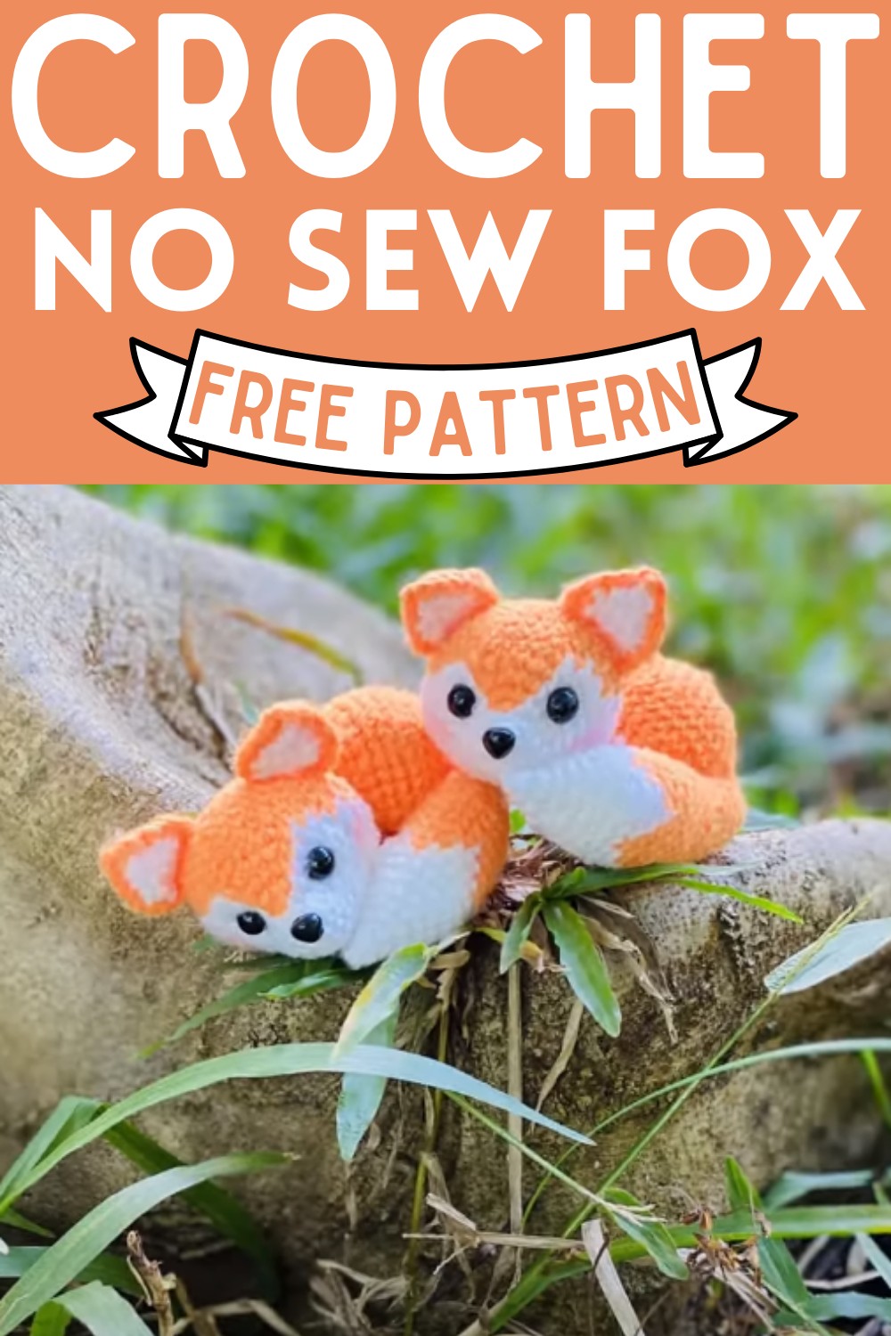 No Sew Crochet Fox