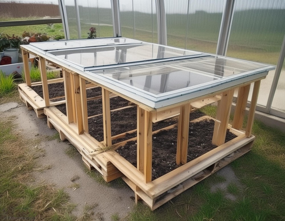 Pallet Greenhouse Project 3