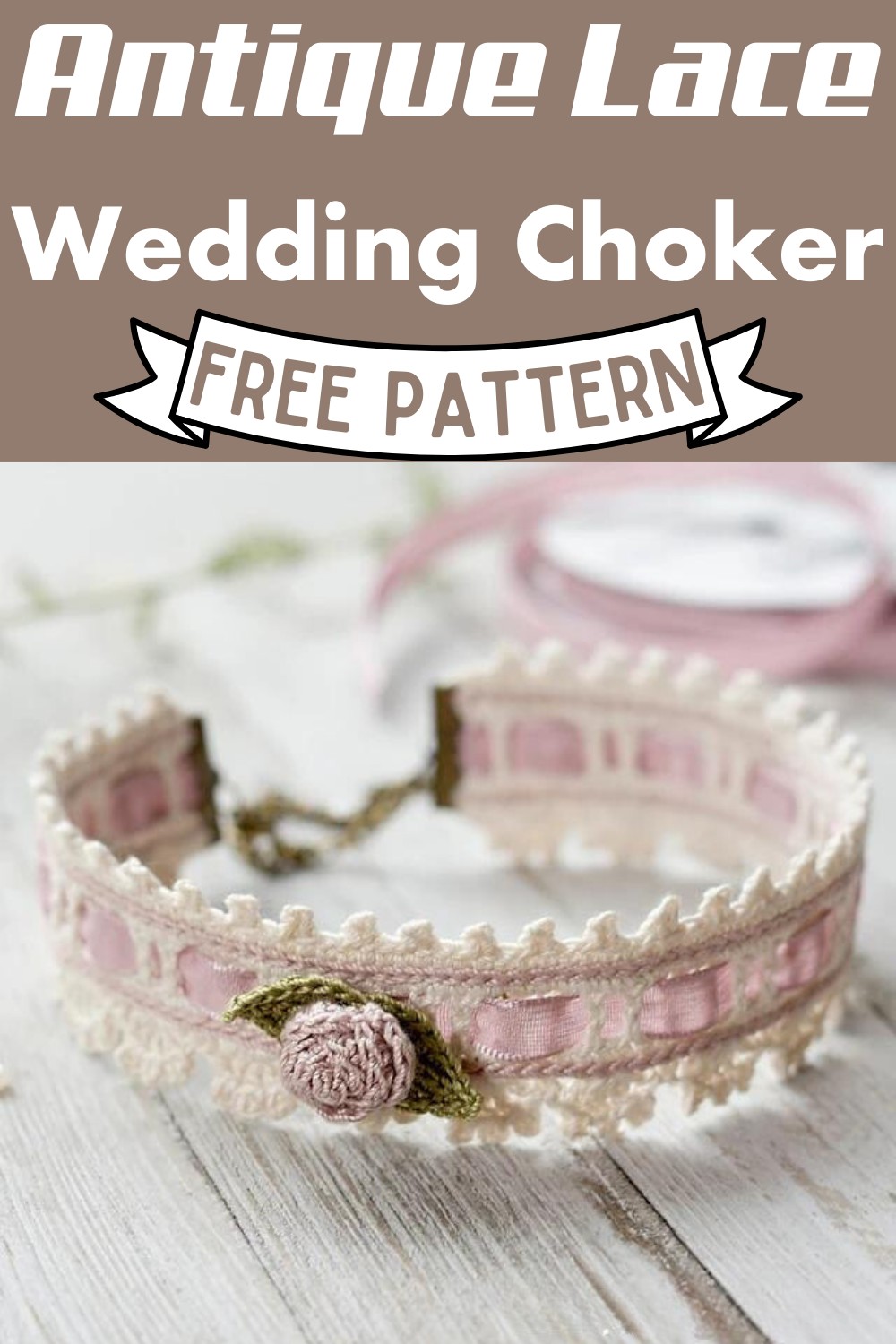 Antique Lace Wedding Choker