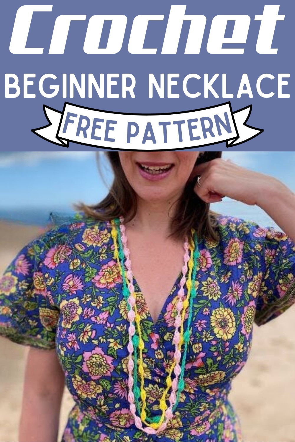 Beginner Crochet Necklace