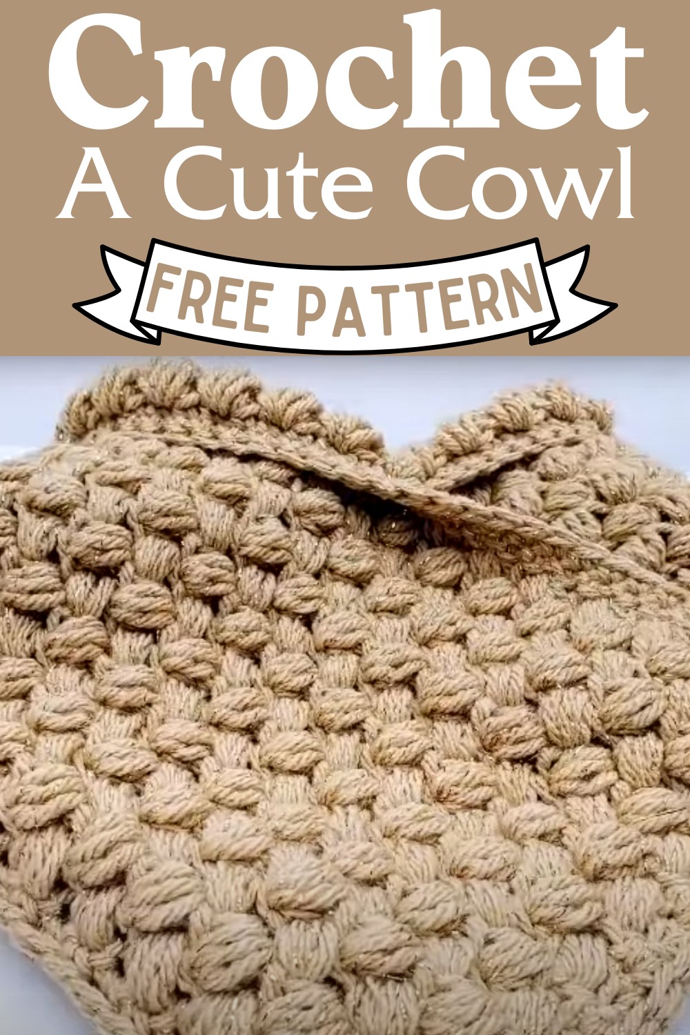 Crochet A Cute Cowl Pattern