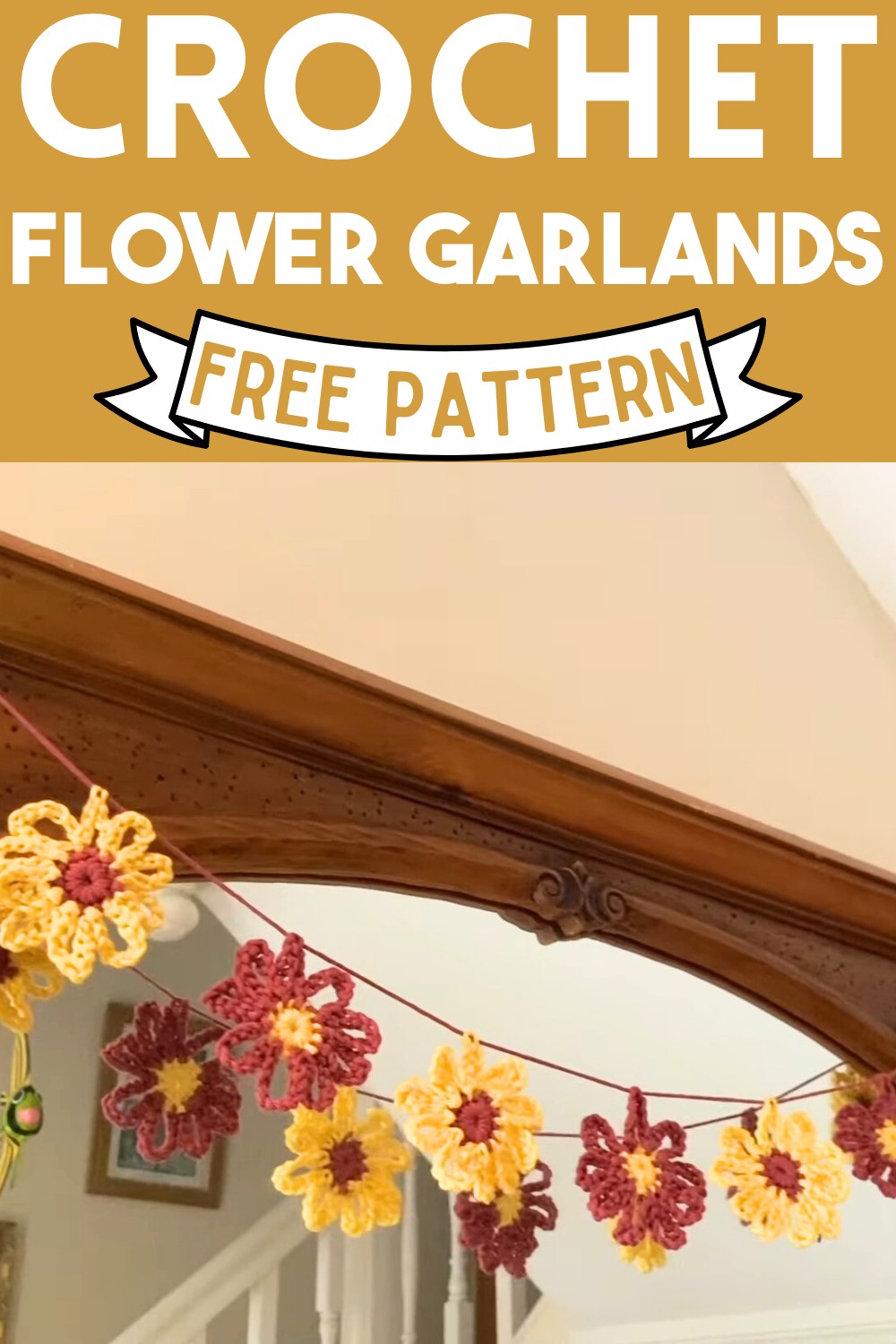 Crochet A Flower Garlands