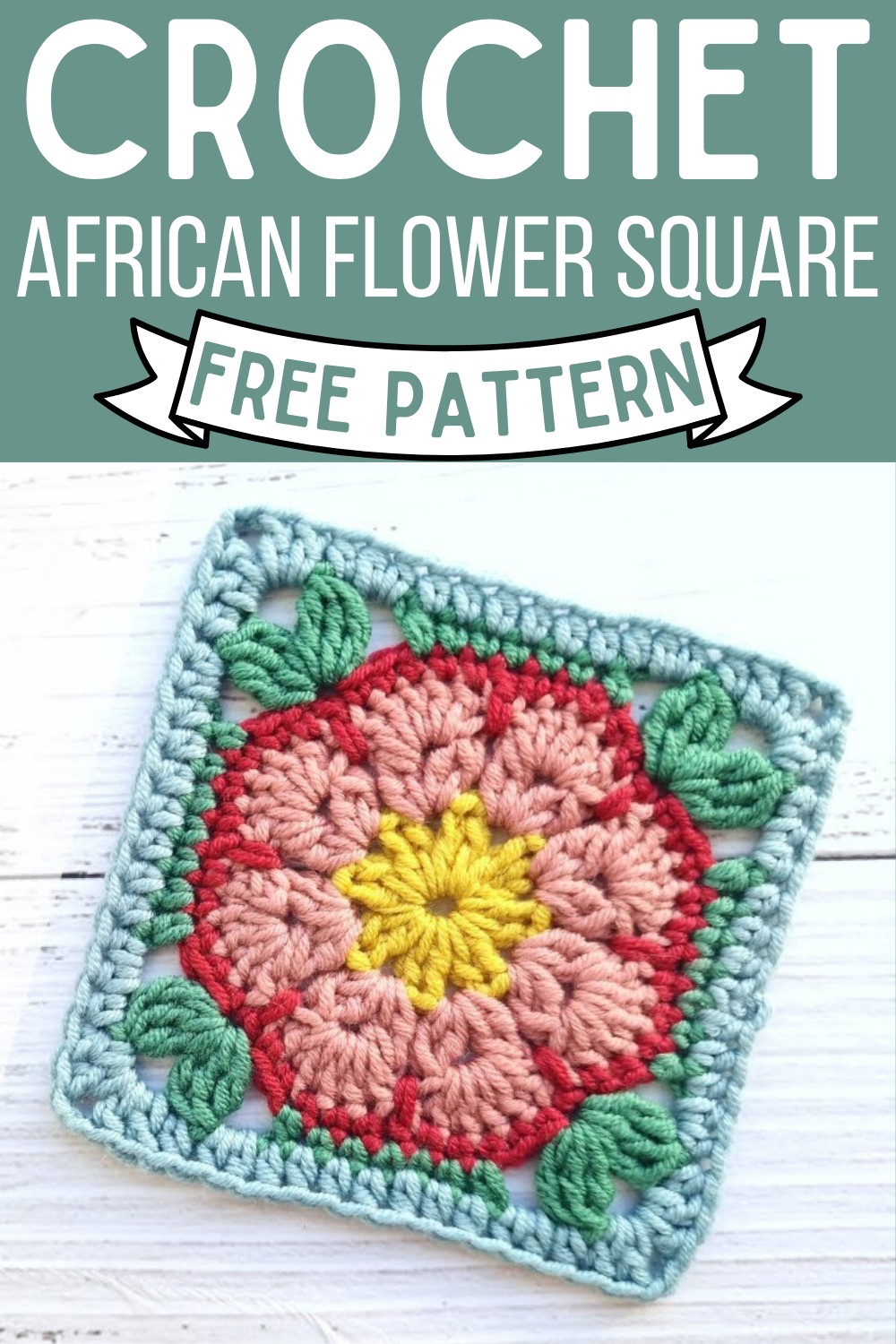 Crochet African Flower Square