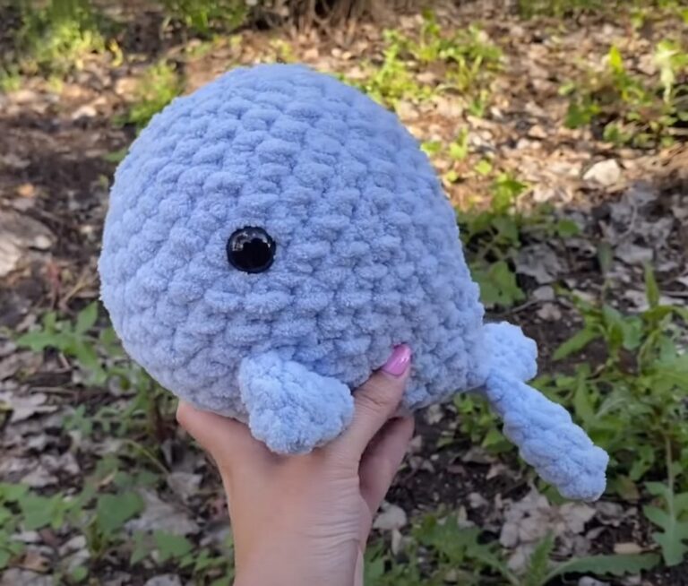Crochet Amigurumi Whale Pattern
