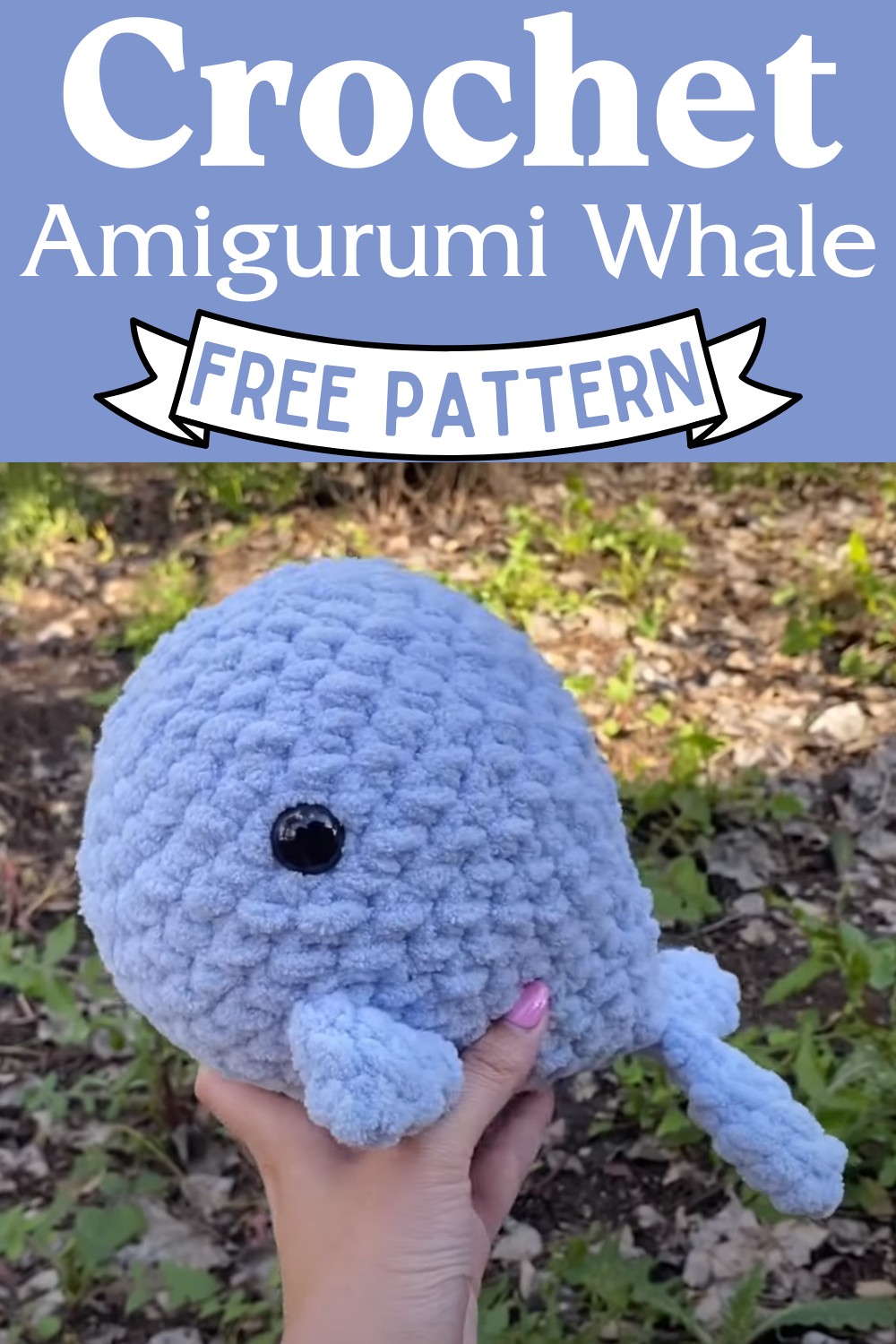 Crochet Amigurumi Whale Pattern
