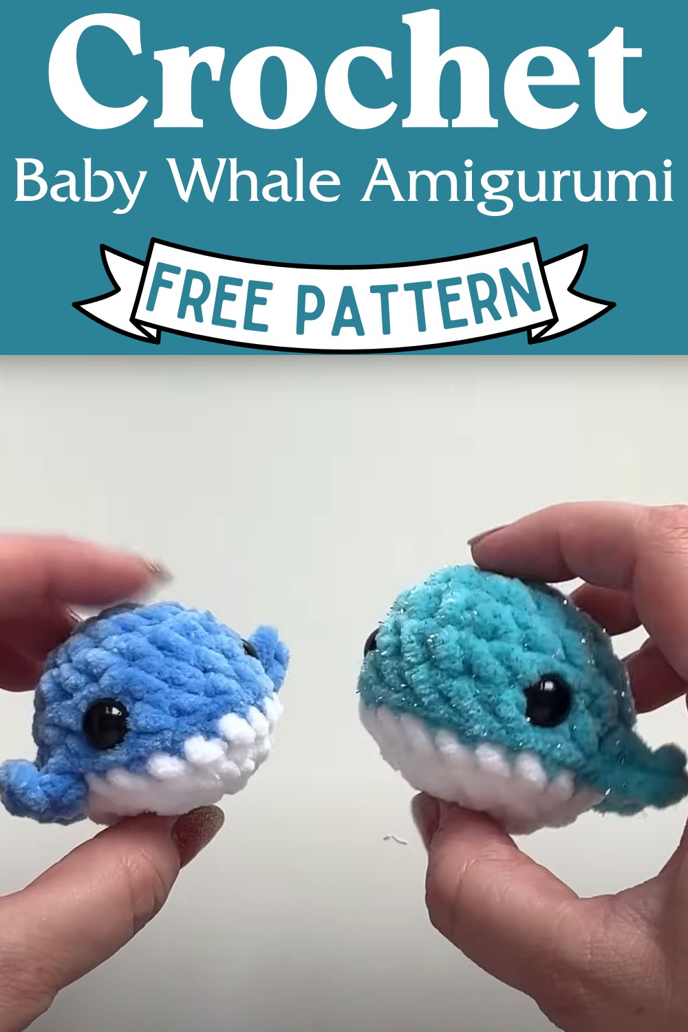 Crochet Baby Whale Amigurumi Pattern
