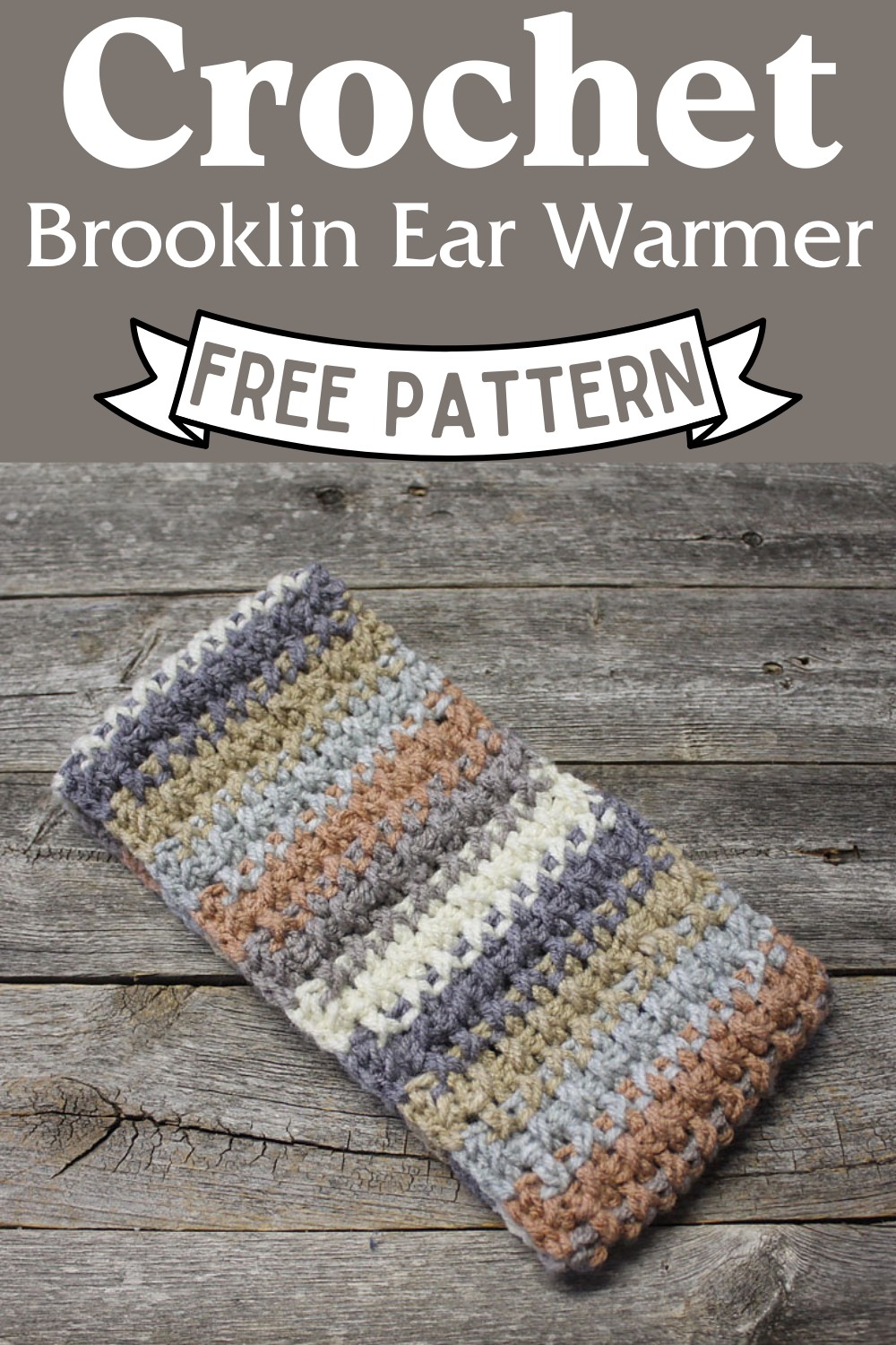 Crochet Brooklin Ear Warmer Pattern