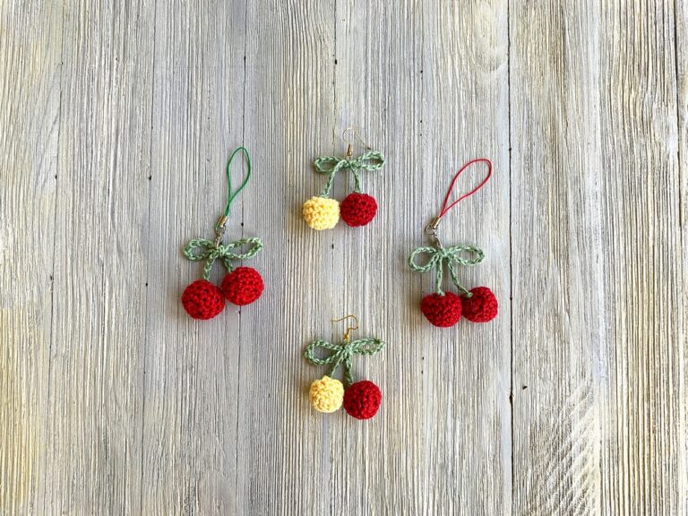 5 Super Adorable Crochet Cherry Patterns