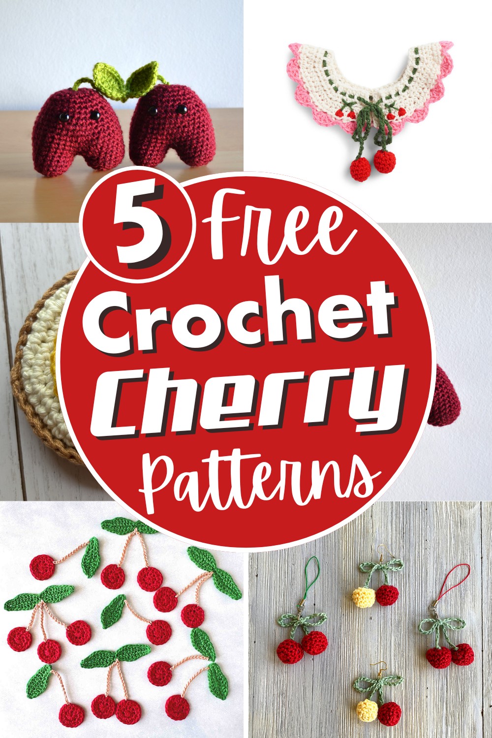 Crochet Cherry Pattern