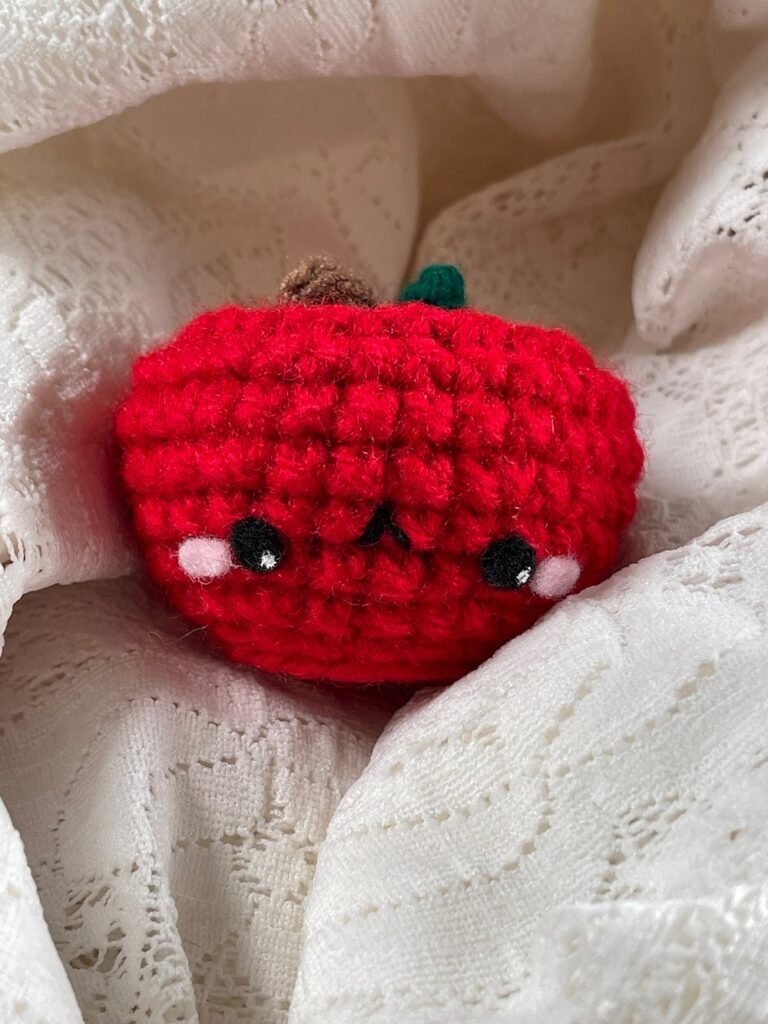 Crochet Chibi Apple Amigurumi Pattern