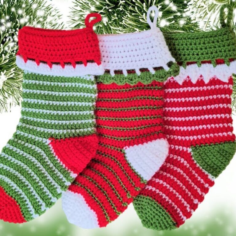 Crochet Christmas Stocking Patterns