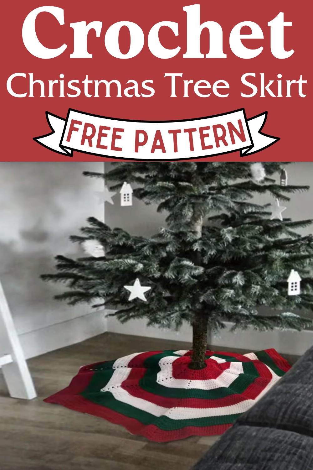 Crochet Christmas Tree Skirt
