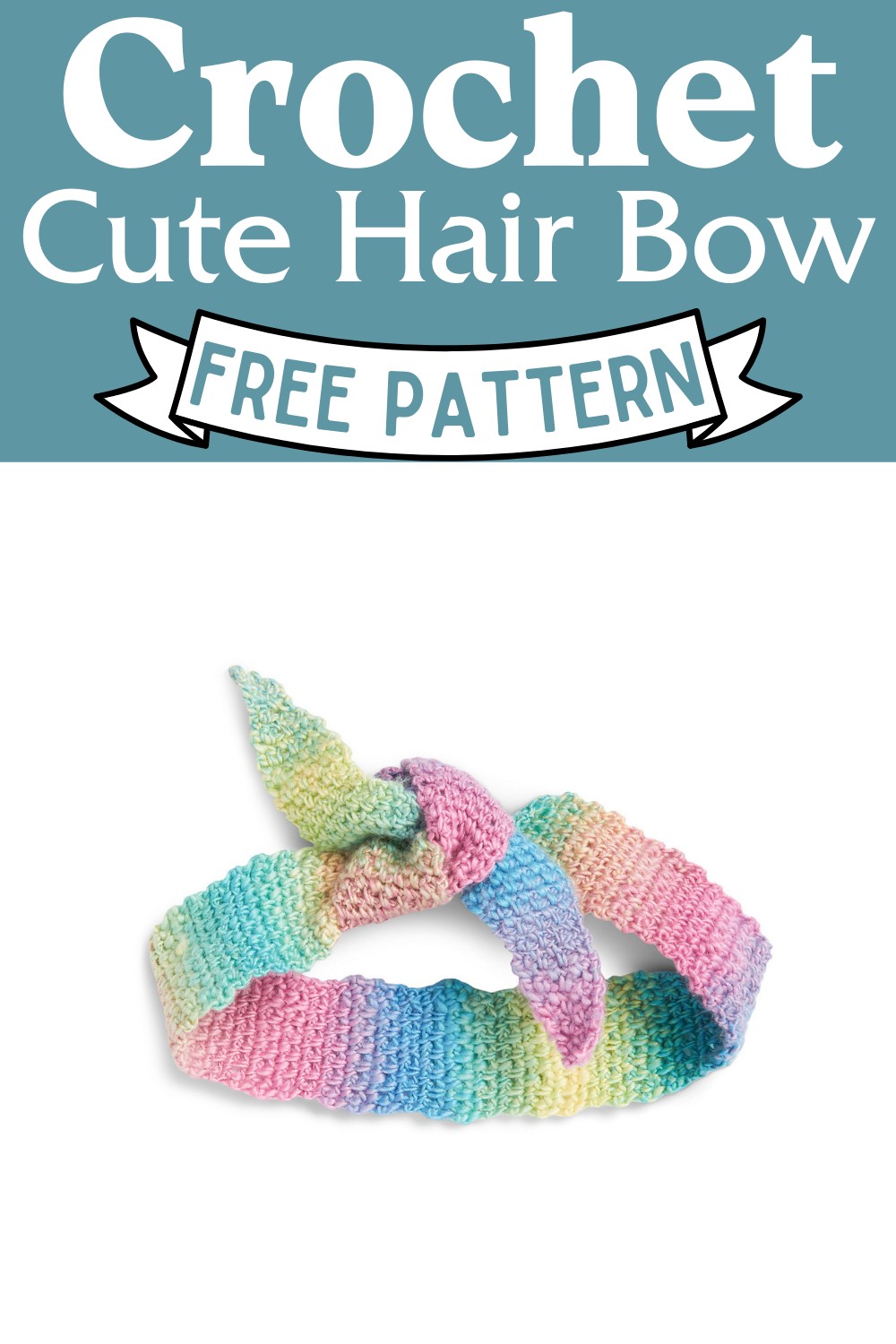 Crochet Cute Hair Bow Pattern