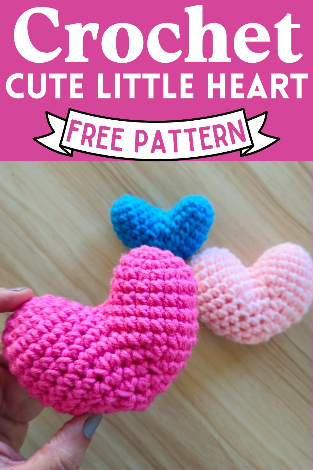 Crochet Cute Little Heart Pattern