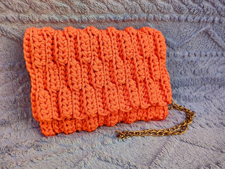 Crochet Envelope Clutch Bag Pattern (2)