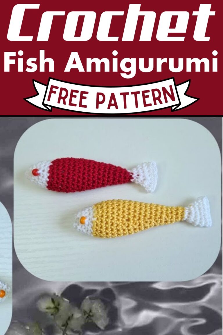 Fun Cute Crochet Fish Patterns To Play With - Clairea Belle Makes