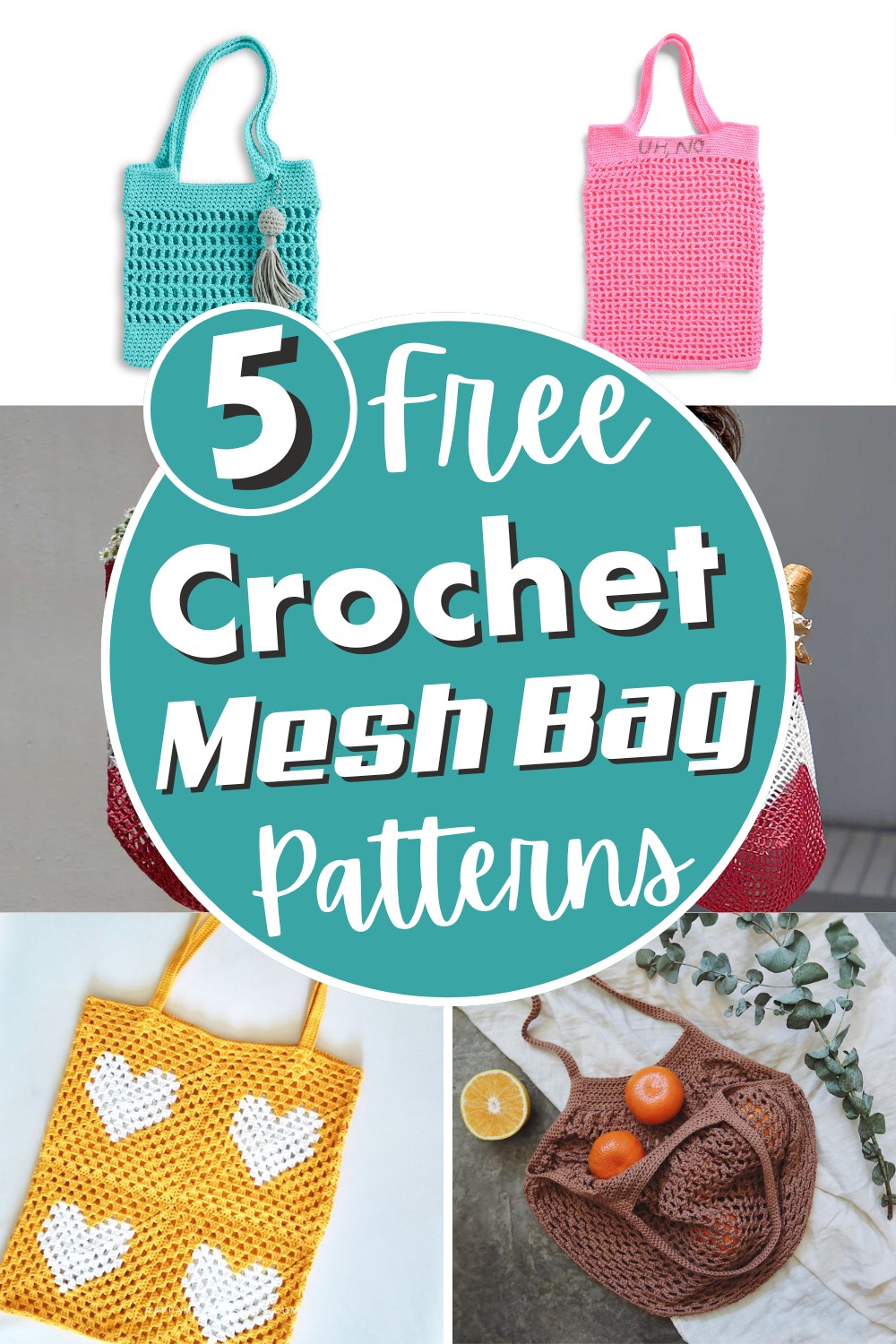 Crochet Mesh Bag Pattern