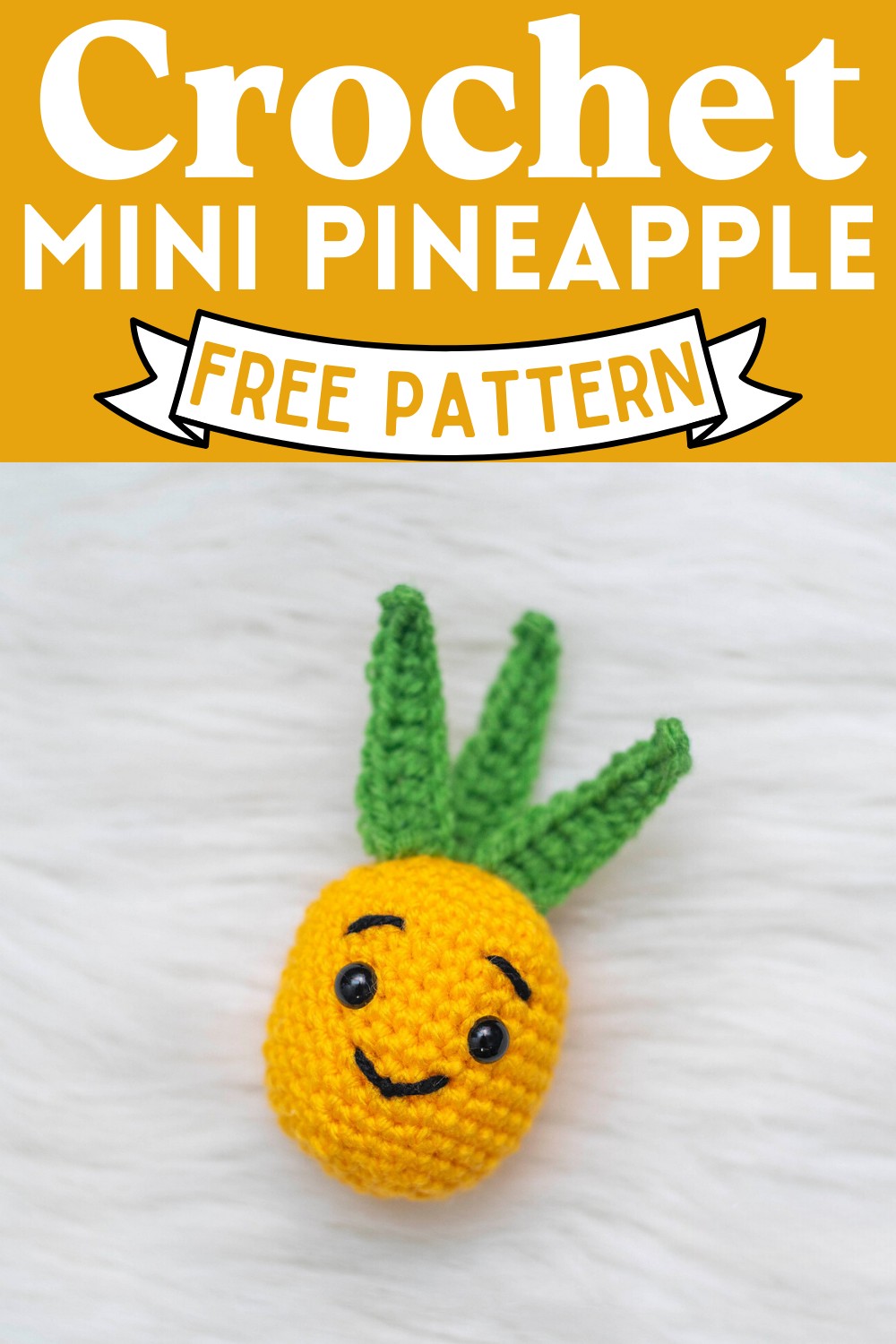 Crochet Mini Pineapple Pattern