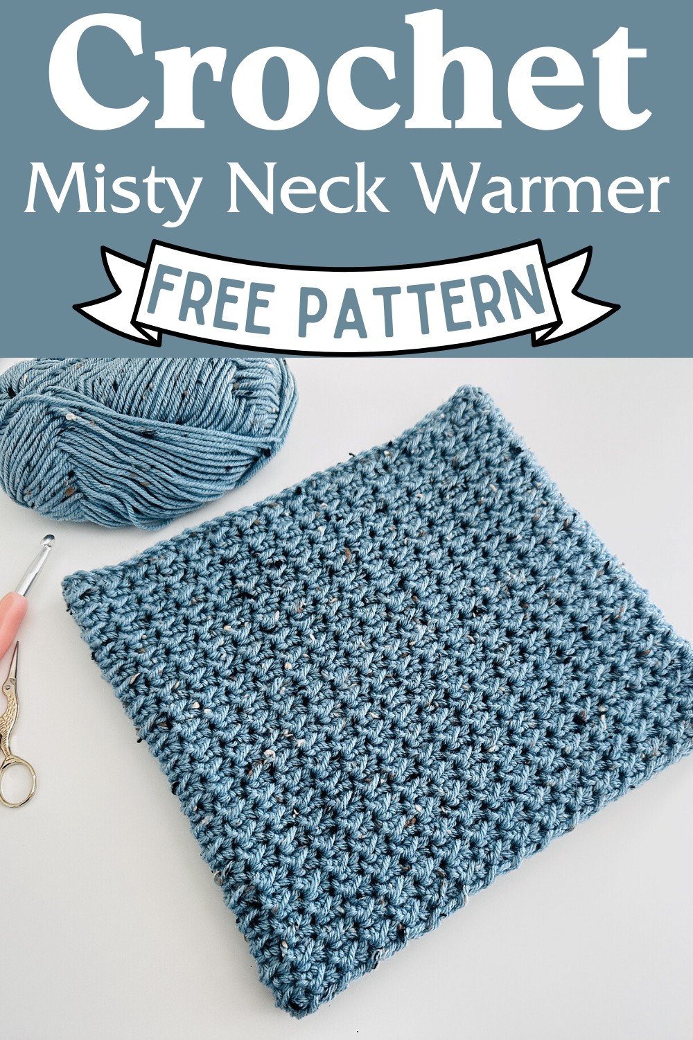 Crochet Misty Neck Warmer Pattern
