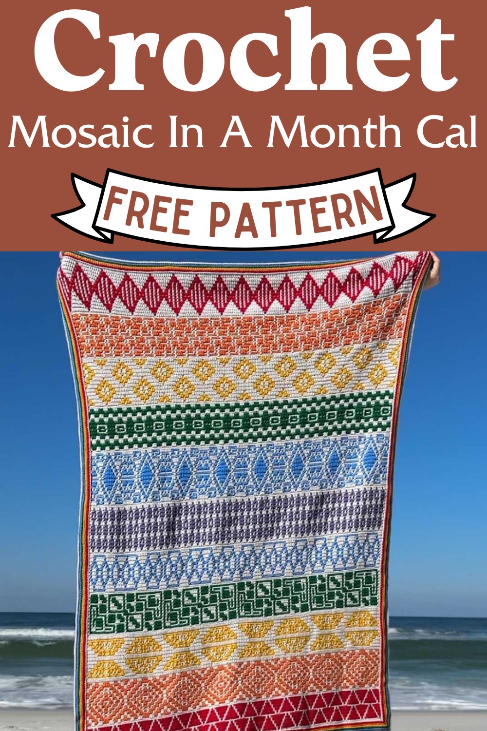 Crochet Mosaic In A Month Cal Pattern
