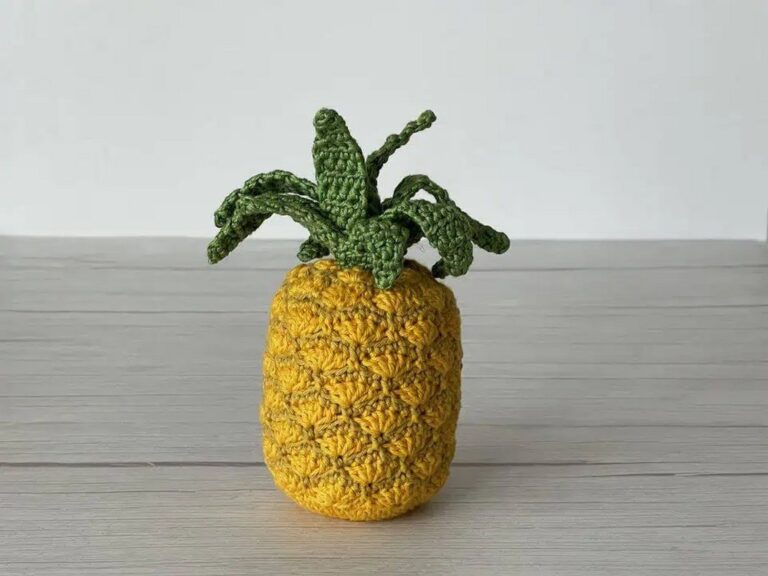 Crochet Pineapple Amigurumi Pattern