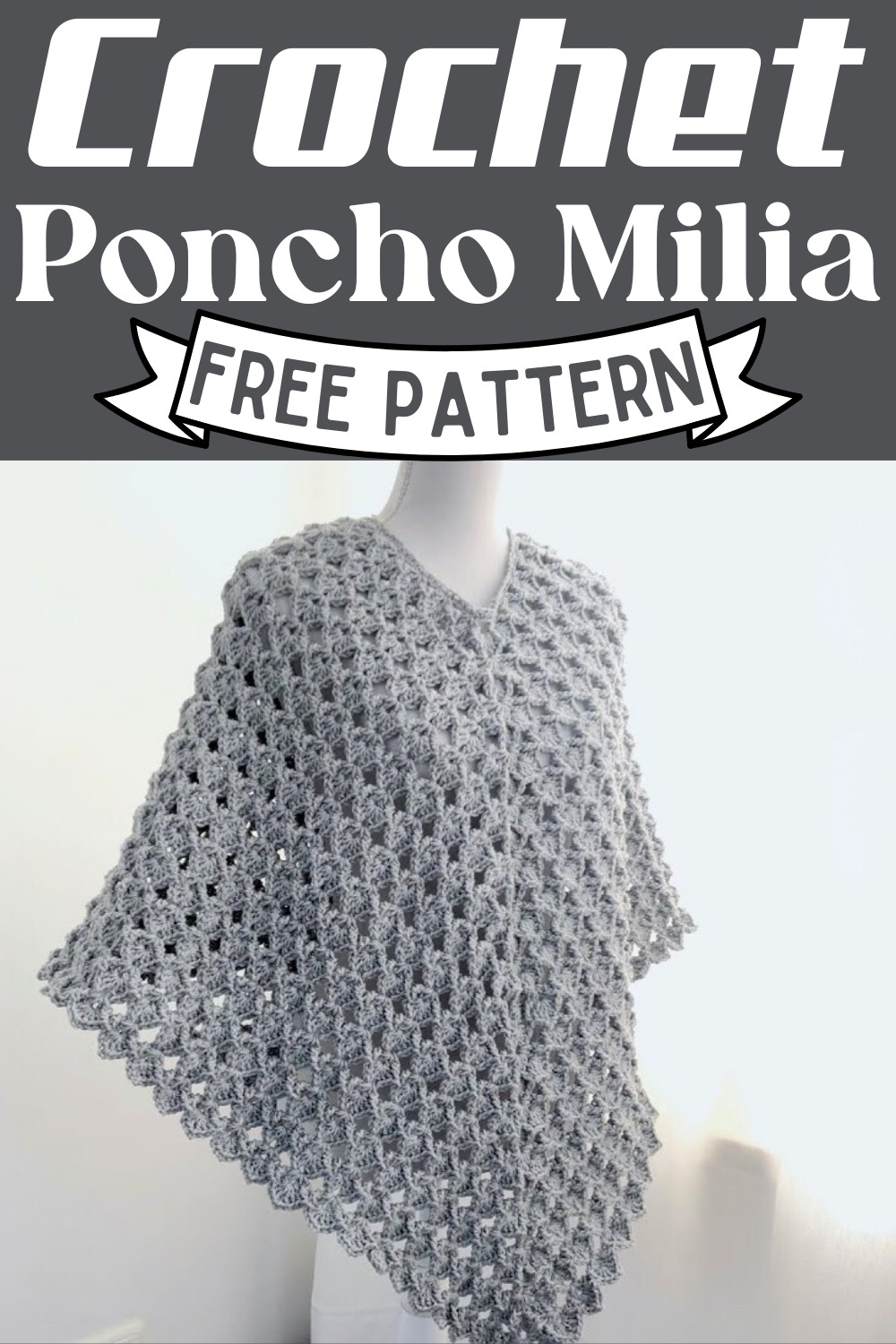 Crochet Poncho Milia