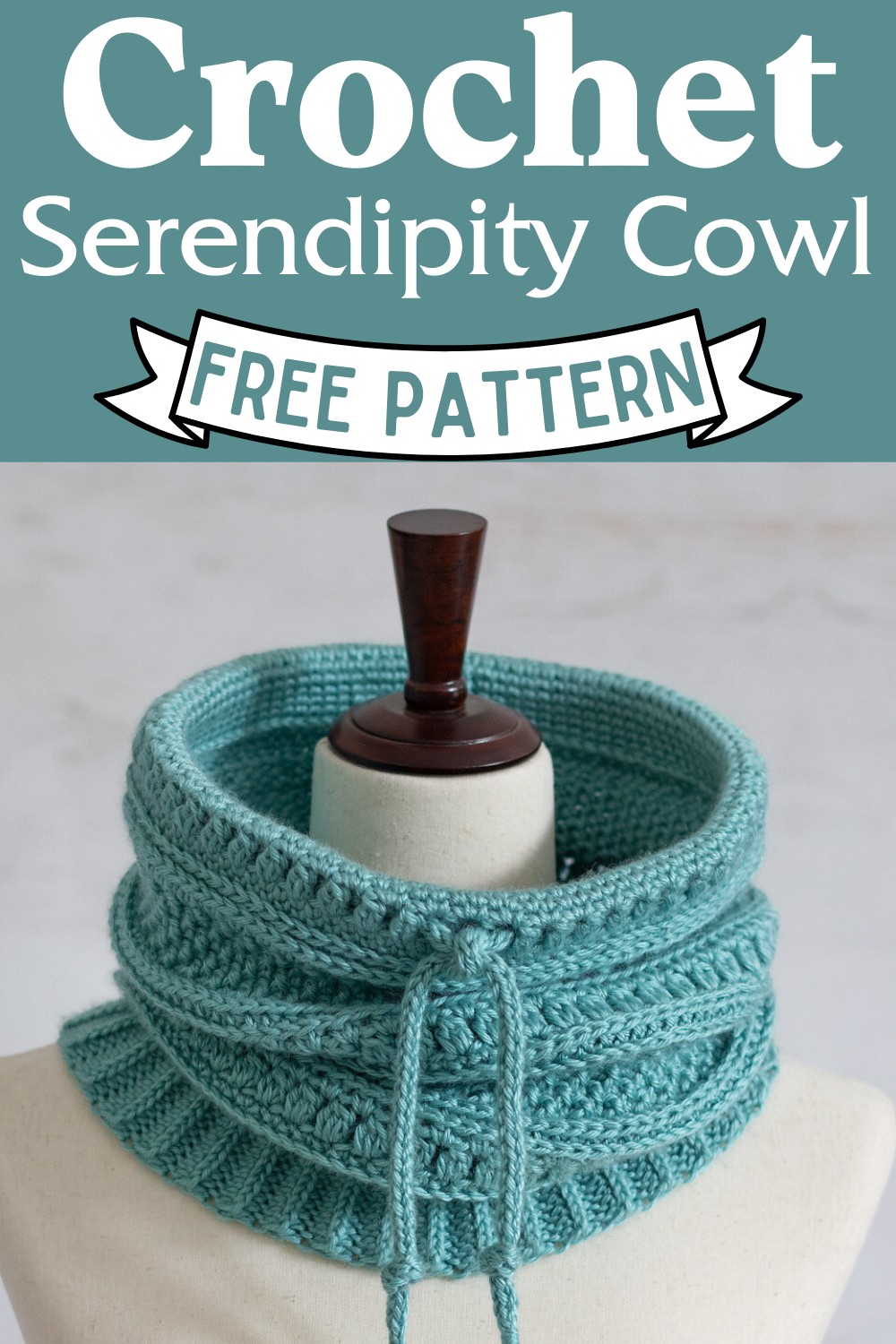Crochet Serendipity Cowl Pattern