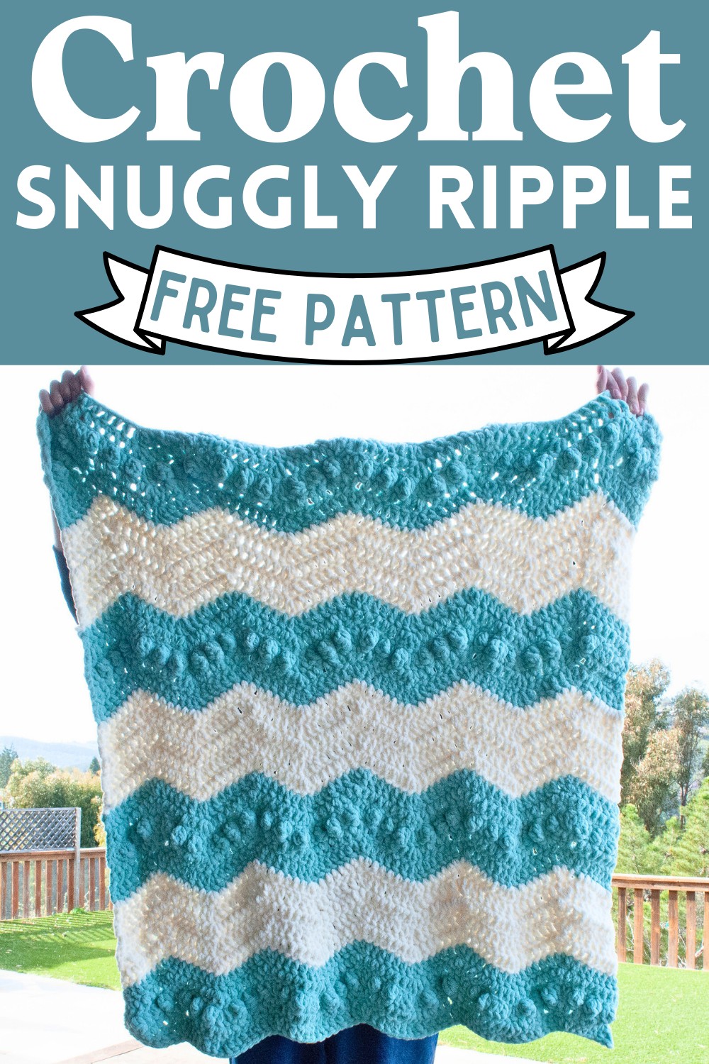 Crochet Snuggly Ripple Pattern
